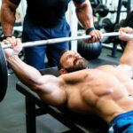 Barbell chest work out